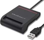 Qoltec Smart chip card scanner USB