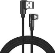 Savio USB-A to Micro USB, Angle