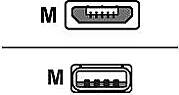 Sharkoon USB 2.0 A-B Micro