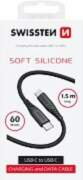 Swissten Soft Silicone Data Cable Usb-C