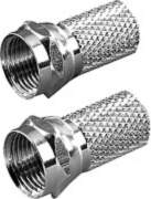 Vivanco cable connector F 7mm 2pcs