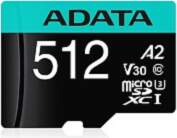 ADATA 512GB Premier Pro MICROSDXC, R/W