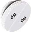 Bitspower G1/4" Deluxe White Low-Profile Stop