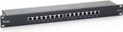 Equip Patchpanel CAT6 16 Port black