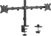 Gembird Adjustable desk 2-display mounting arm