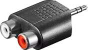 Goobay 11604 RCA adapter, AUX jack