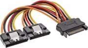 InLine SATA to 2x Sata Power