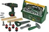 Klein Box with screwdriver and tools