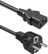 Qoltec Power Cable SCHUKO CEE, IEC