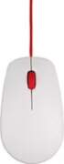 Raspberry Pi Optical Mouse, White/Red (RB-MAUS01W)
