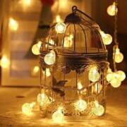 RoGer Bulb String Lights 100 LED
