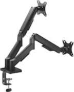 Savio Dual monitor spring loaded desk