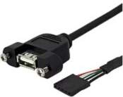 Startech PANEL MOUNT USB CABLE . (USBPNLAFHD1)
