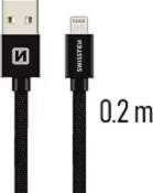 Swissten Textile Fast Charge 3A Lightning