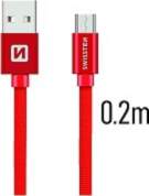 Swissten Textile Quick Charge Universal Micro