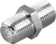 Vivanco cable connector F double socket