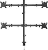Gembird Adjustable desk 4-display mounting arm