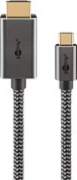 Goobay USB textile adapter cable, USB-C