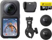 Insta360 X6 Motorcycle Bundle, 8K, midnight