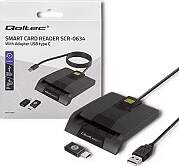 Qoltec Intelligent smart ID card reader