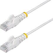 Startech 3M WHITE SLIM CAT6 CABLE