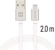 Swissten Textile Fast Charge 3A Lightning
