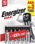 Energizer battery Max Alkaline AAA CHP6