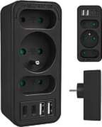 Maclean Current socket x3 + 4xUSB