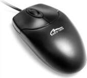 Media-Tech Optical Mouse, PS/2, Black (MT1075K-PS2)