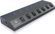 Raidsonic 7 Port Hub mit USB