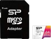 Silicon Power Elite, microSDXC, 64GB, Class