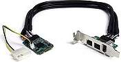 Startech MINI PCIE FIREWIRE CARD . (MPEX1394B3)