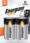 Energizer battery Primary Alkaline D CP2