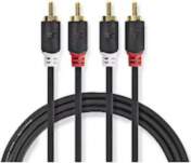 Nedis Audio Cable 2x  RCA ->