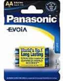 Panasonic Evolta AA AA/LR6, Alkaline, 2