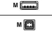 Sharkoon Cable USB 2.0 A-B