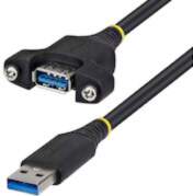 Startech 2M PANEL MOUNT USB-A CABLE