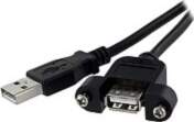 Startech PANEL MOUNT USB CABLE . (USBPNLAFAM1)