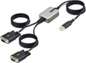 Startech USB-A to 2x Serial DB9