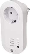 Brennenstuhl Wifi socket, switchable socket (white)