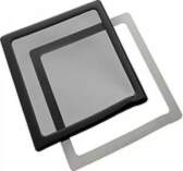 Demciflex Dust Filter, Rectangular 200mm, Black/Black