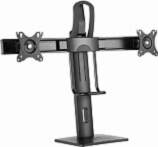 Gembird Double monitor desk stand, height