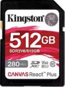Kingston SDXC 512GB Canvas React Plus