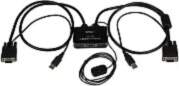 Startech 2PORT CABLE KVM WITH VGA