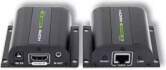 Techly HDMI extender by Cat.5e/6/6a