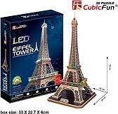 Cubicfun Puzzle 3D Eiffel Tower (Light)