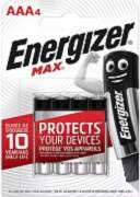Energizer MAX AAA LR03, x4 (438144