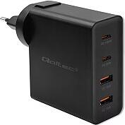Qoltec GaN POWER PRO charger 2xUSB