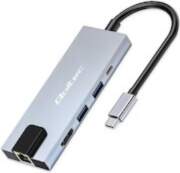 Qoltec HUB USB C 5in1 USB