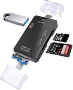 RoGer OTG USB-C/USB/microUSB Cardreader TF /